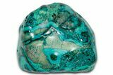 Vibrant Polished Malachite with Chrysocolla - DR Congo #336865-1